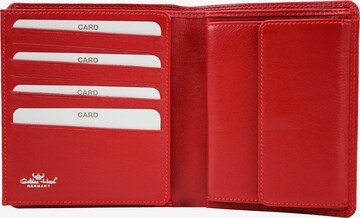 GOLDEN HEAD Wallet 'Polo' in Red