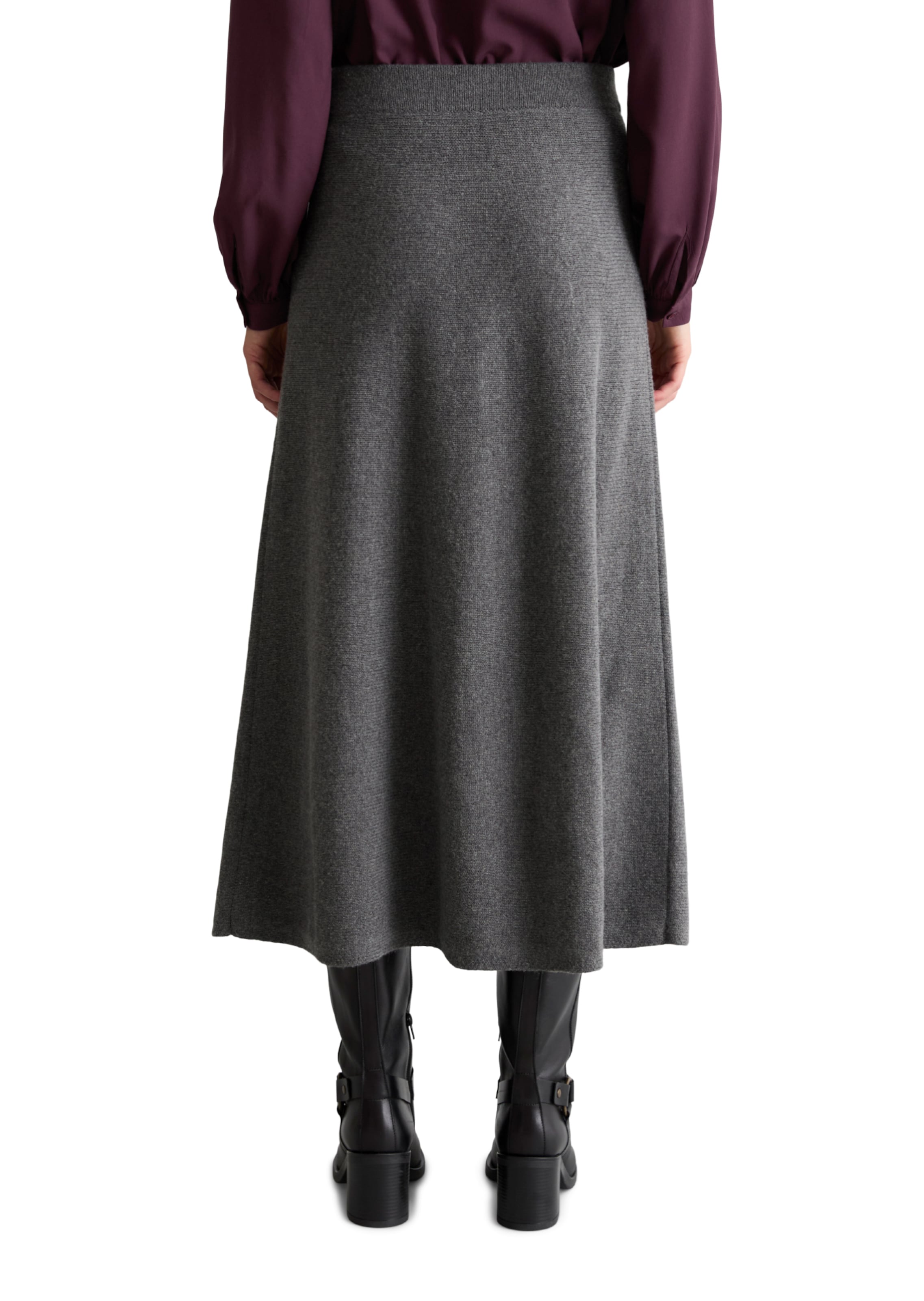Marc O'Polo DENIM Rok in Grijs: terug