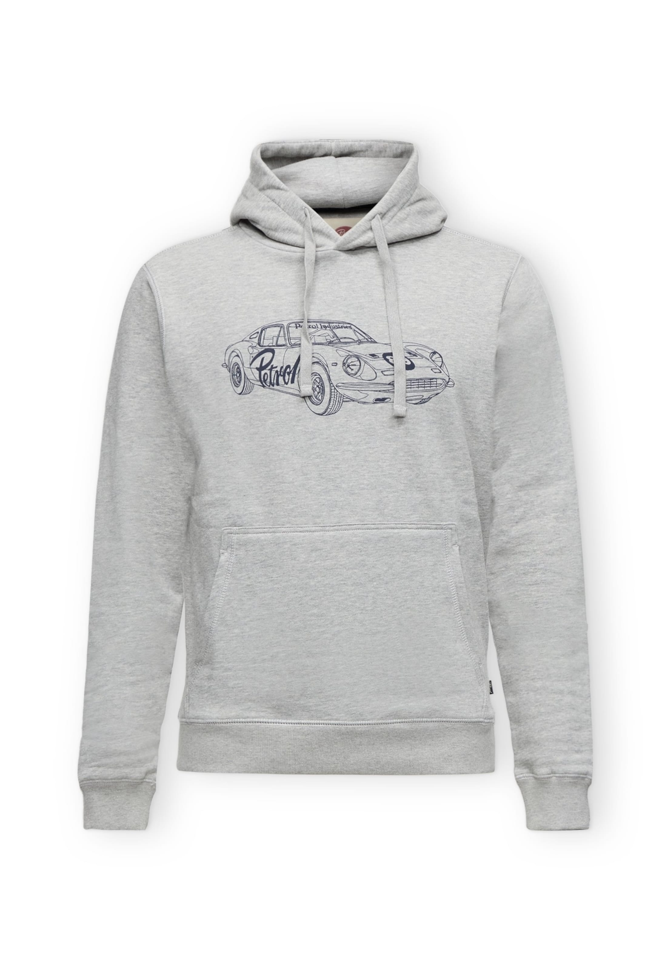 Petrol Industries - Sudadera en gris: frente