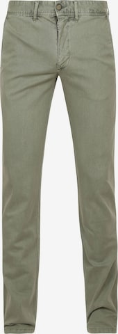 Suitable Chino 'Sartre' in Groen: voorkant