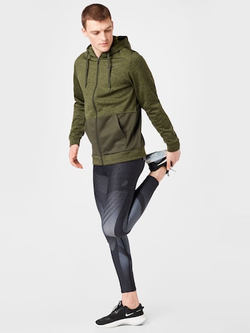 NIKE Sportsweatjacke 'Therma' in Grün