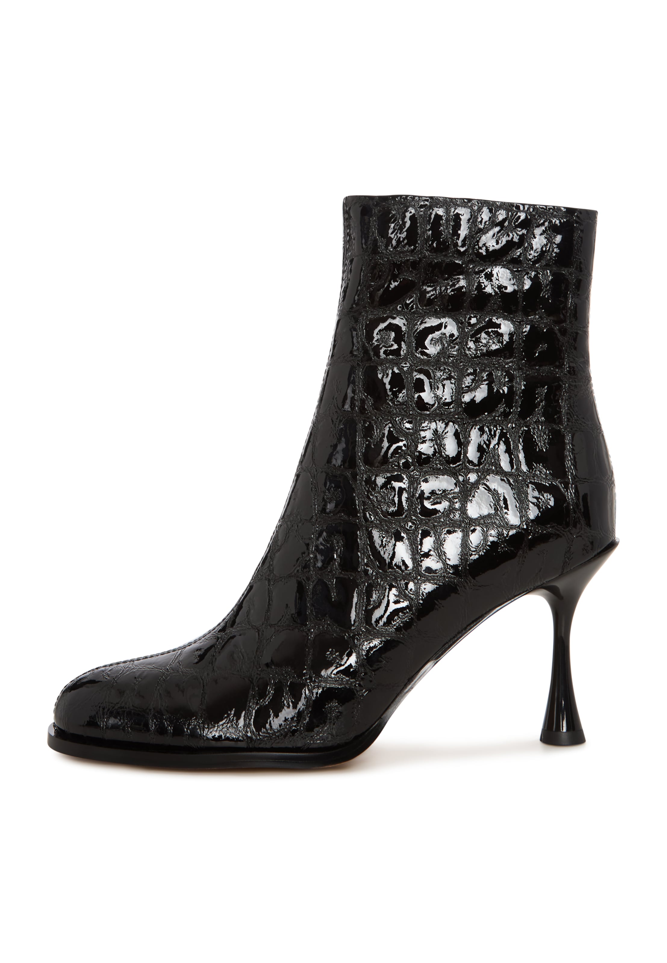 Bottines CESARE GASPARI en noir : devant