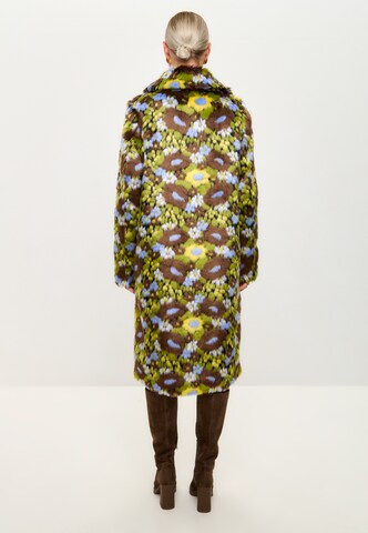 CESARE GASPARI Winter Coat in Green