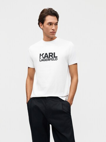 Karl Lagerfeld Tričko – bílá