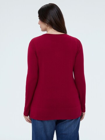 Pull-over Fiorella Rubino en rouge