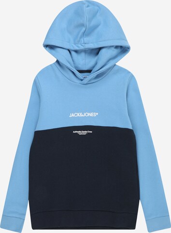 Sweat 'Ryder' Jack & Jones Junior en bleu : devant