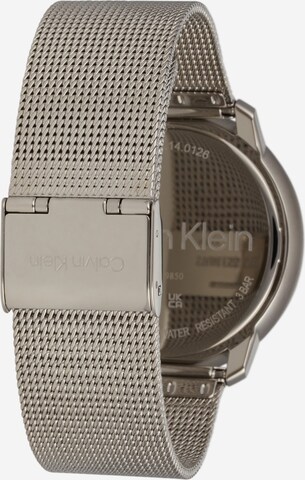 Montre à affichage analogique Calvin Klein en argent