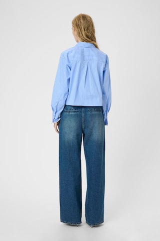 KAREN BY SIMONSEN Blouse 'Amy' in Blauw