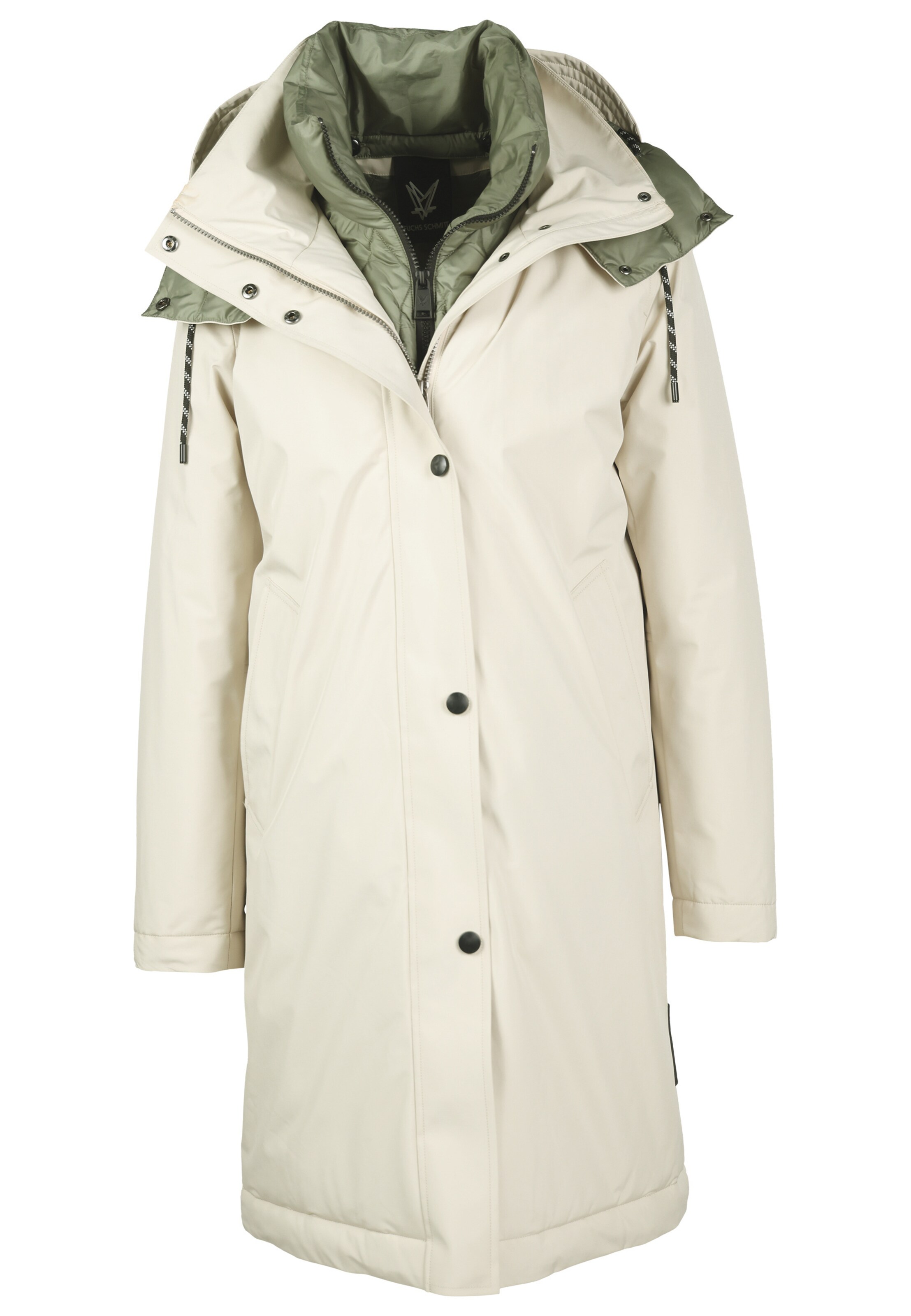 Fuchs Schmitt Mantel in Beige: Vorderseite