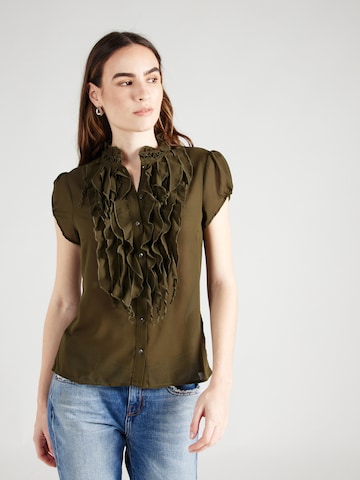 VILA Blouse 'JULIE' in Groen: voorkant