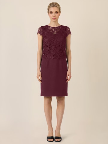 APART Sheath Dress in Red