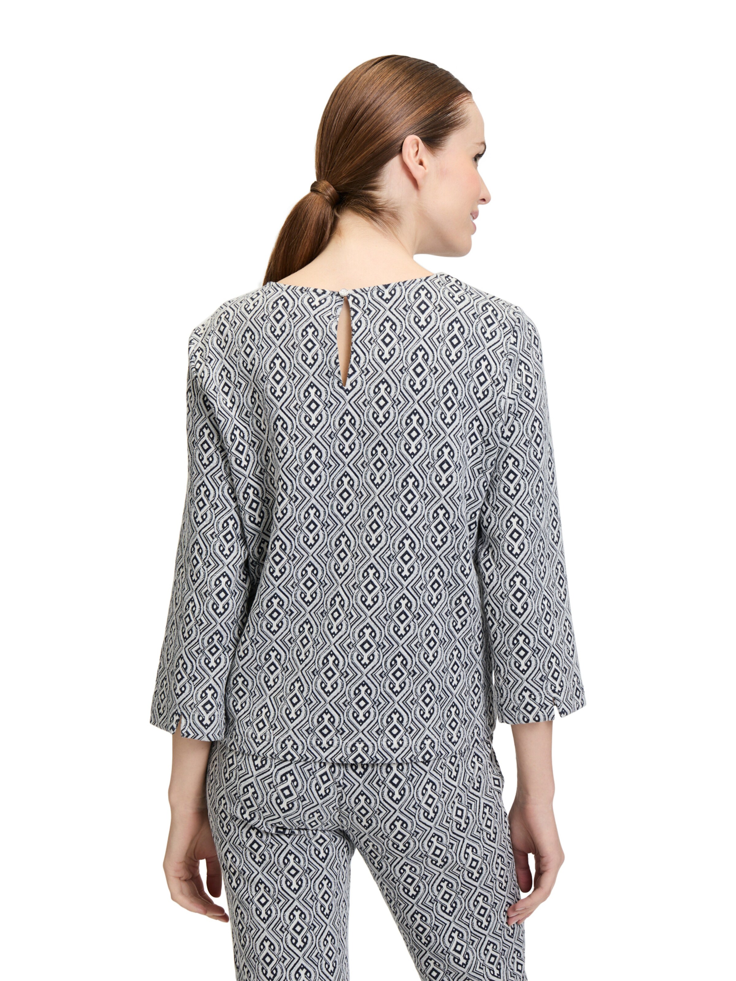 Camicia da donna di Cartoon in blu