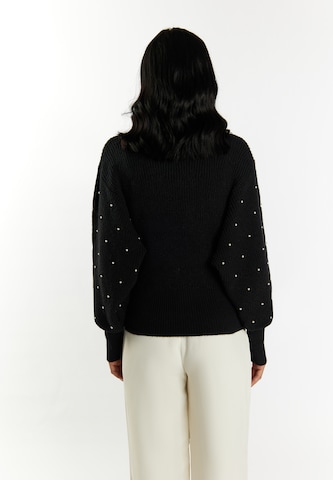 Pull-over 'Caneva' faina en noir