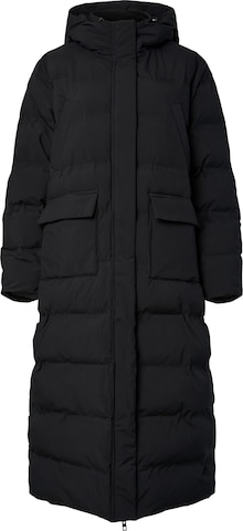 PIECES Winterjas 'PCNORMA' in Zwart: voorkant