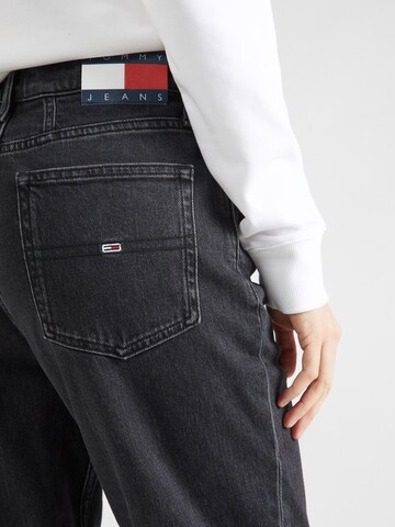 Tommy Jeans Regular Jeans 'MOM SLIM' in Black