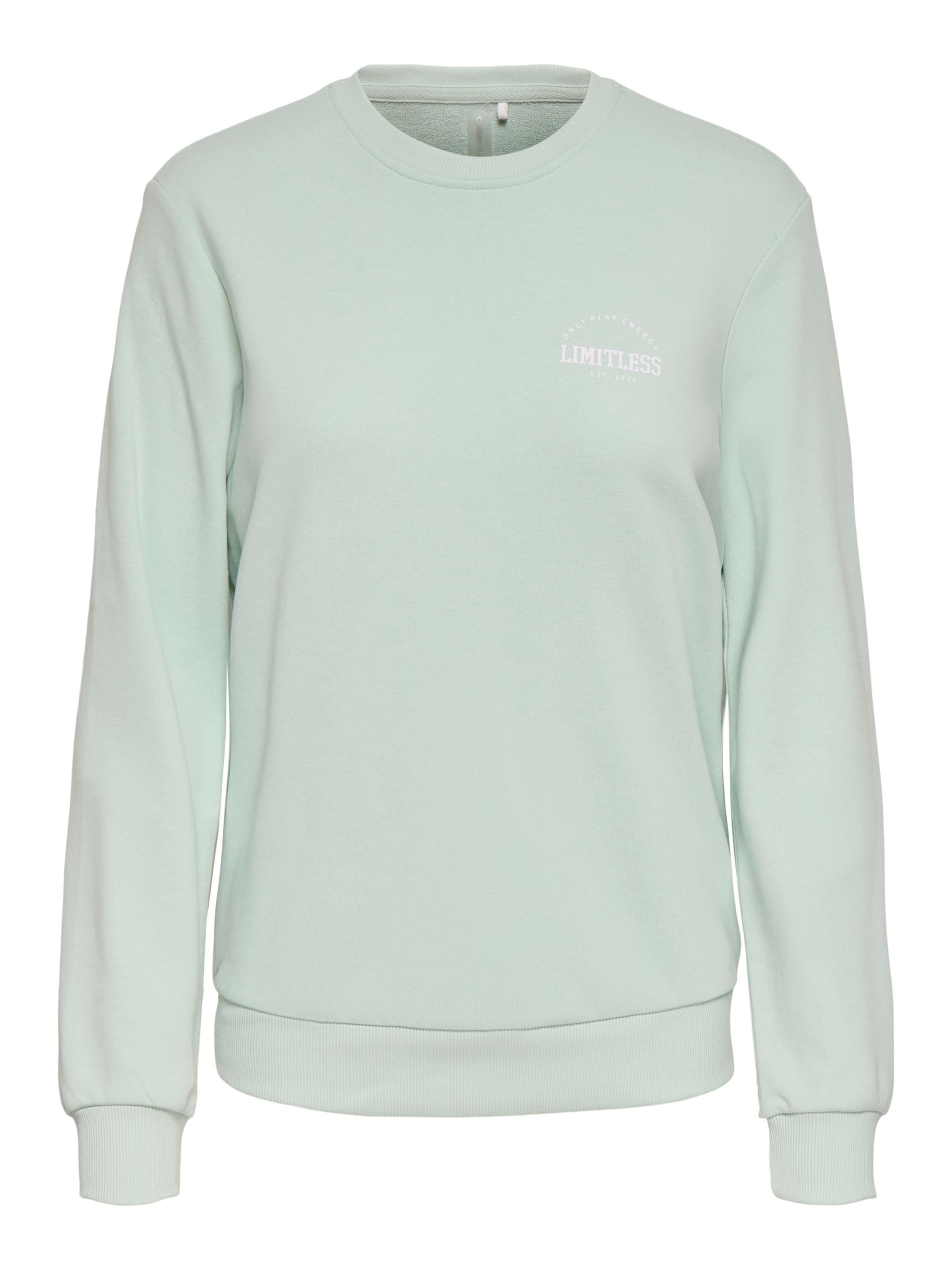 ONLY PLAY Sweatshirt 'ONPCava' i grøn: forside