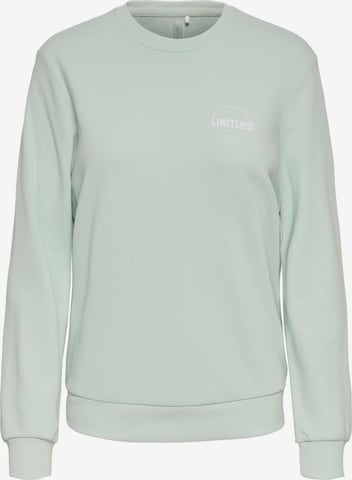 Felpa 'ONPCava' di ONLY PLAY in verde: frontale