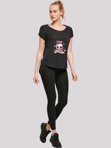 F4NT4STIC Shirt 'Anti Valentinstag Love Is In The Air' in Black
