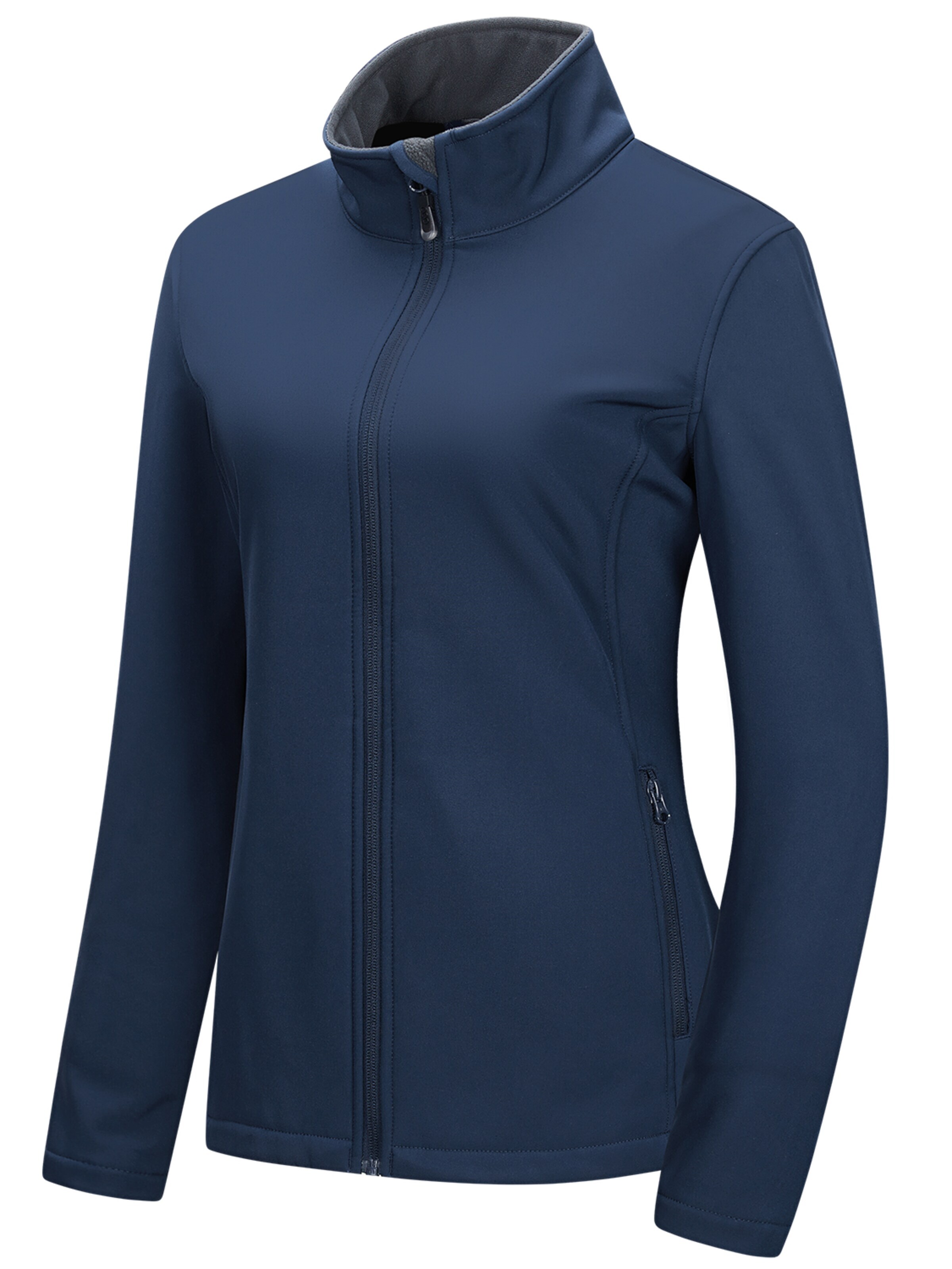 33,000ft Outdoor Jacket in Blue: front