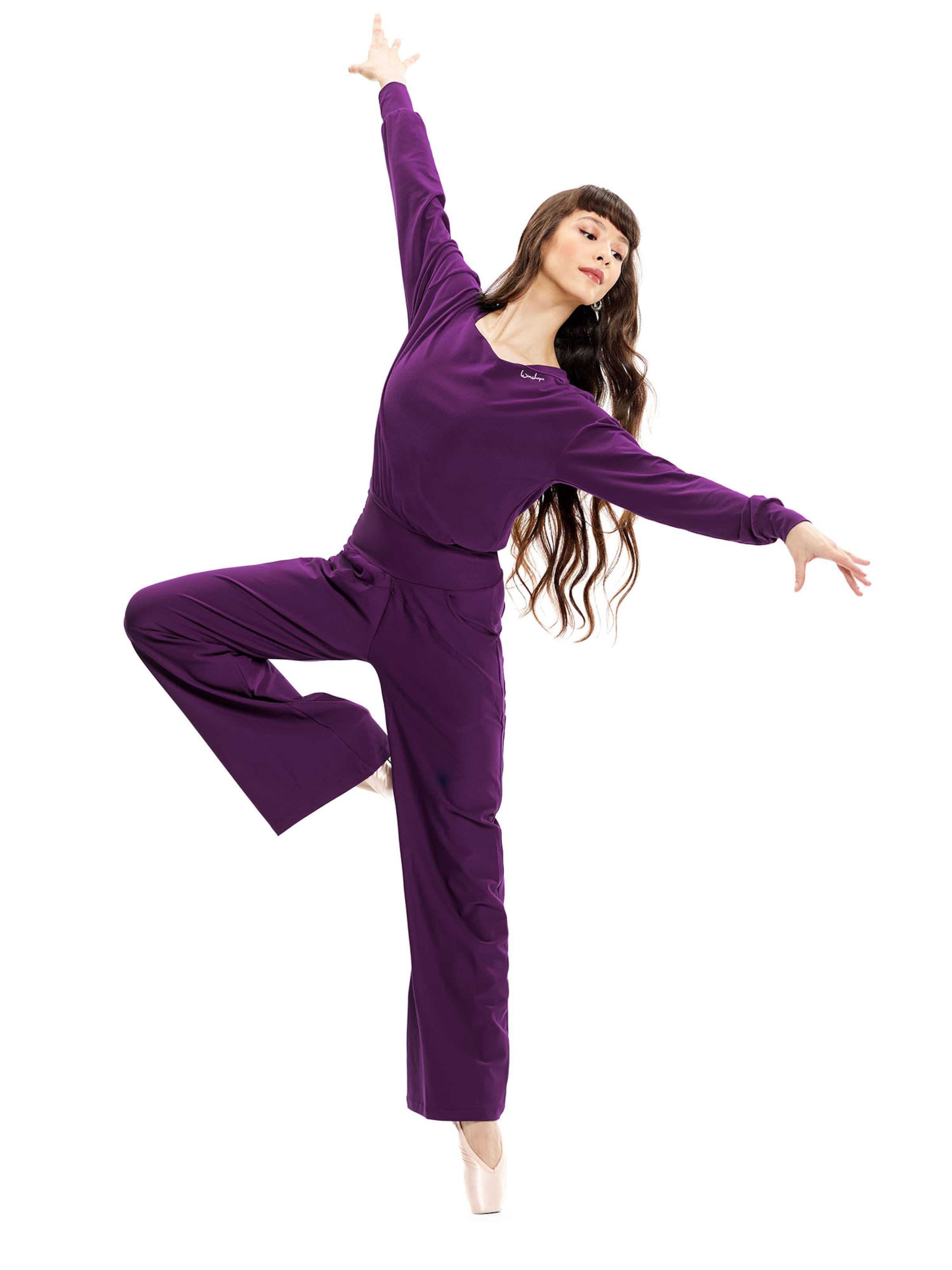 Winshape Overal ' JS101LSC ' - Fialová