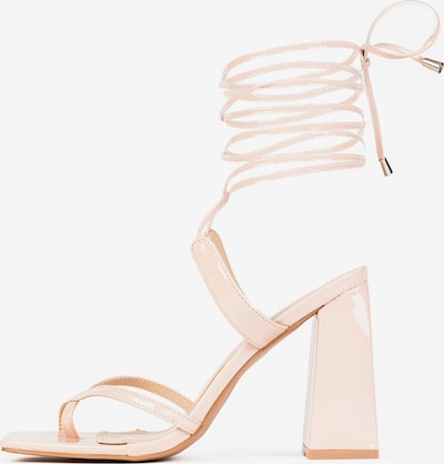 Šlepetės per pirštą 'Chenaya' iš Celena, spalva – pudros spalva, Prekių apžvalga