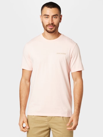 Dockers Koszulka w kolorze różowy: przód