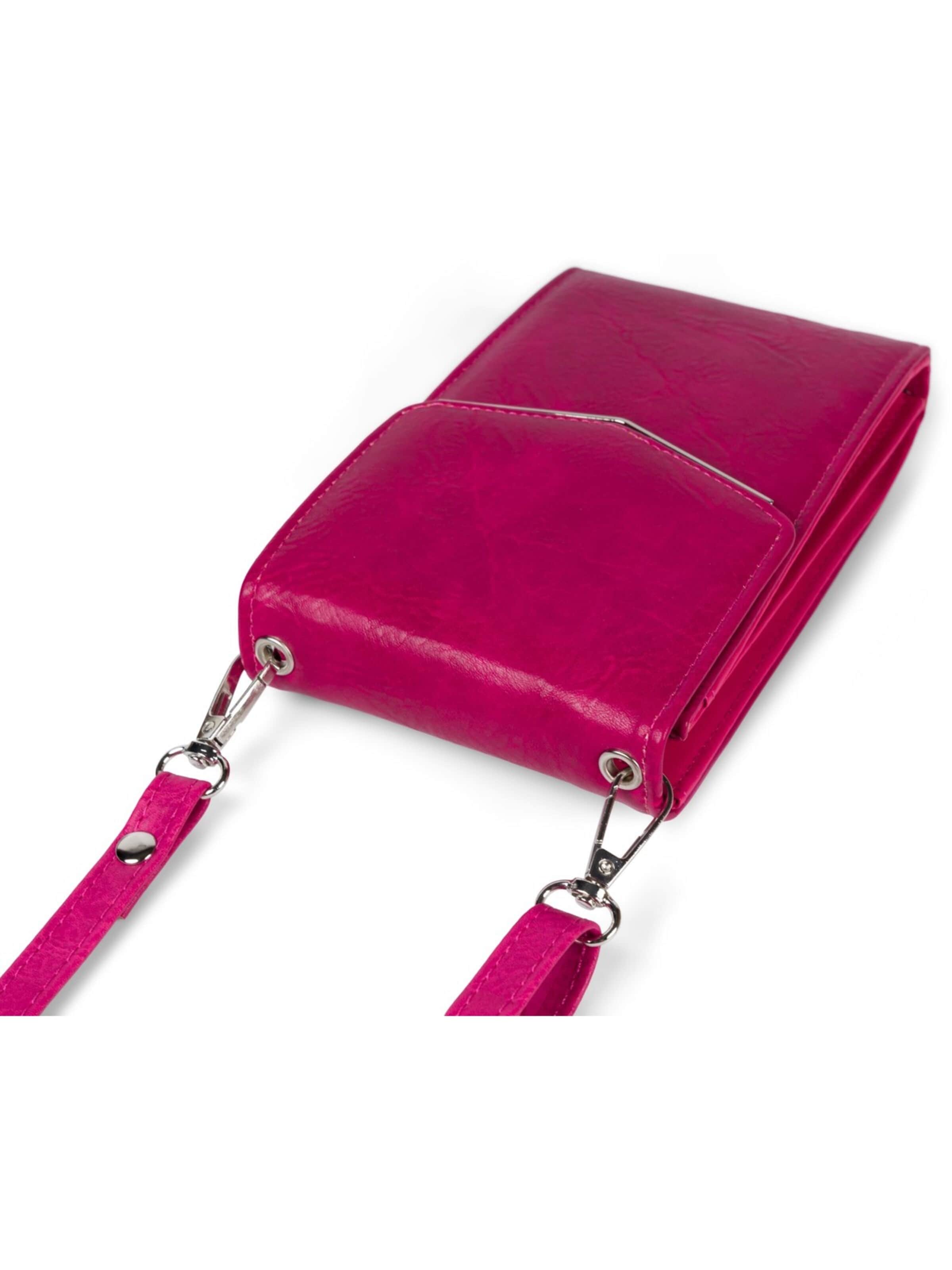 styleBREAKER Umhängetasche 'Mini Handy Umhängetasche'‌‌‌‌‌‌‌‌‌ in Pink
