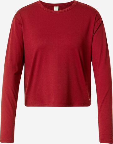 Marika Performance Shirt in Red: front