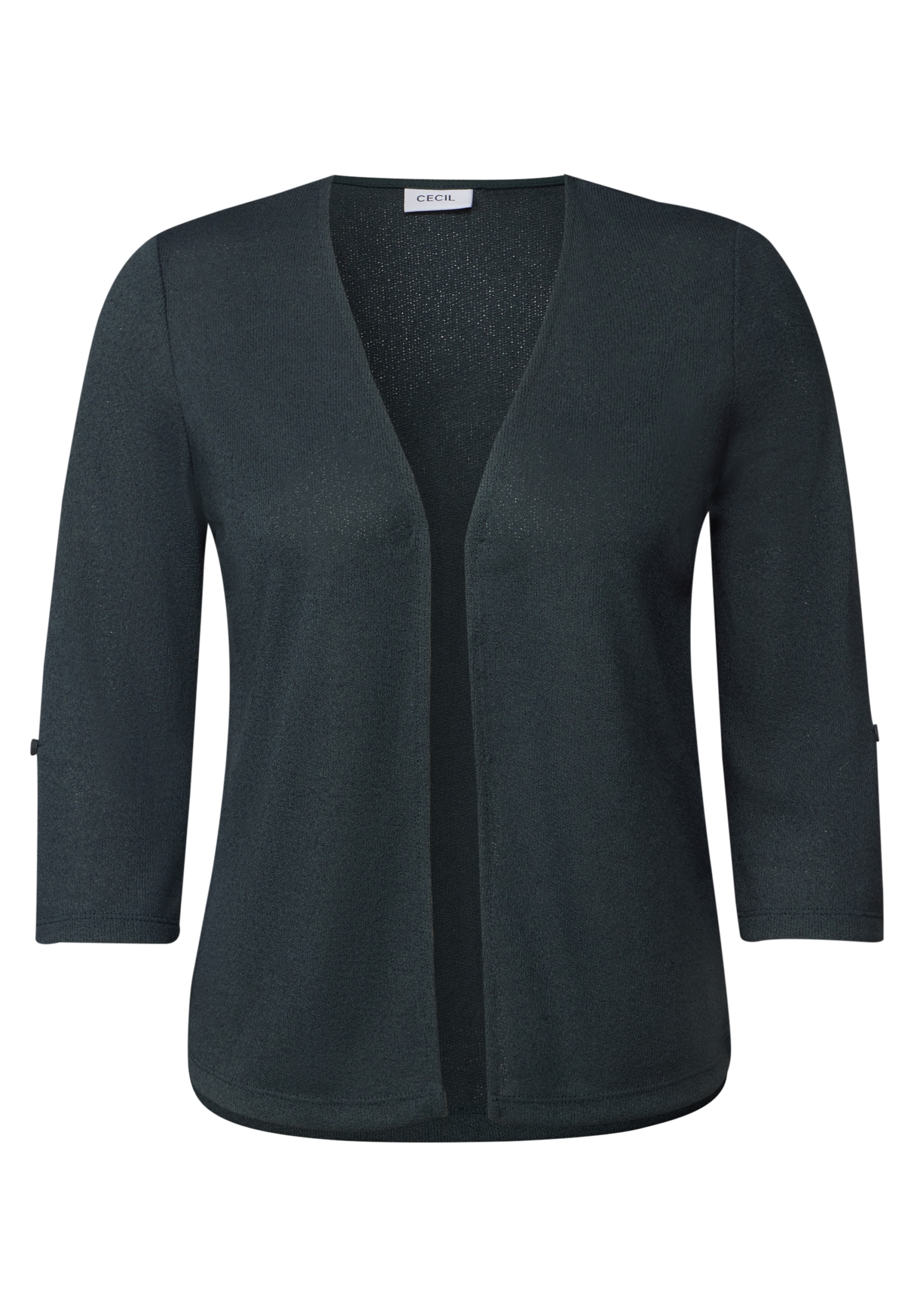 CECIL Strickjacke in Grün: Vorderseite