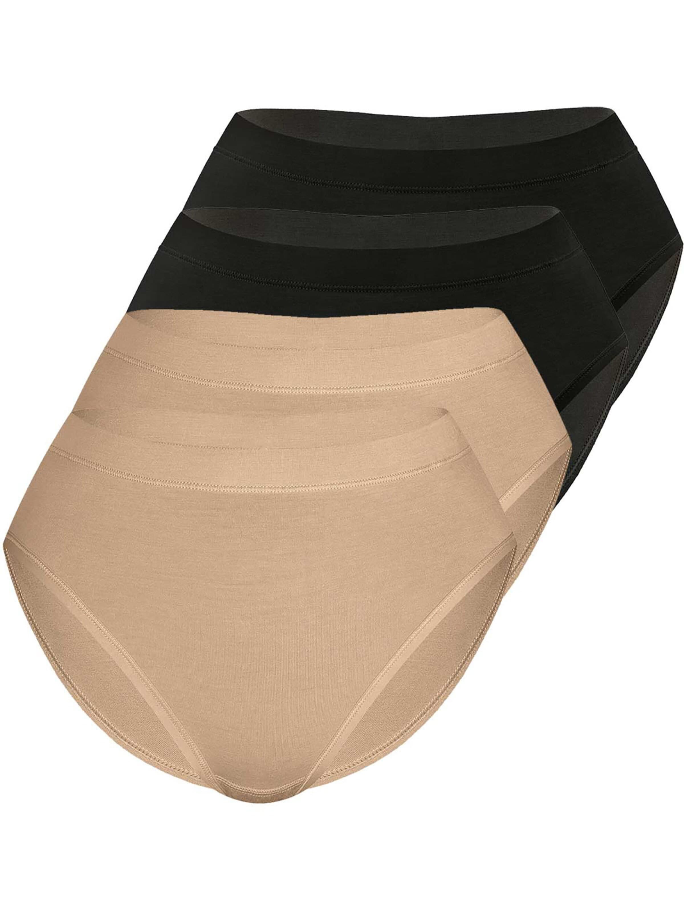 sassa Slip 'LOVELY SKIN'‌‌‌‌ in Schwarz: Vorderseite