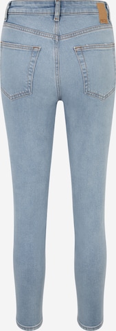 Pieces Petite - Skinny Vaquero 'Leah' en azul