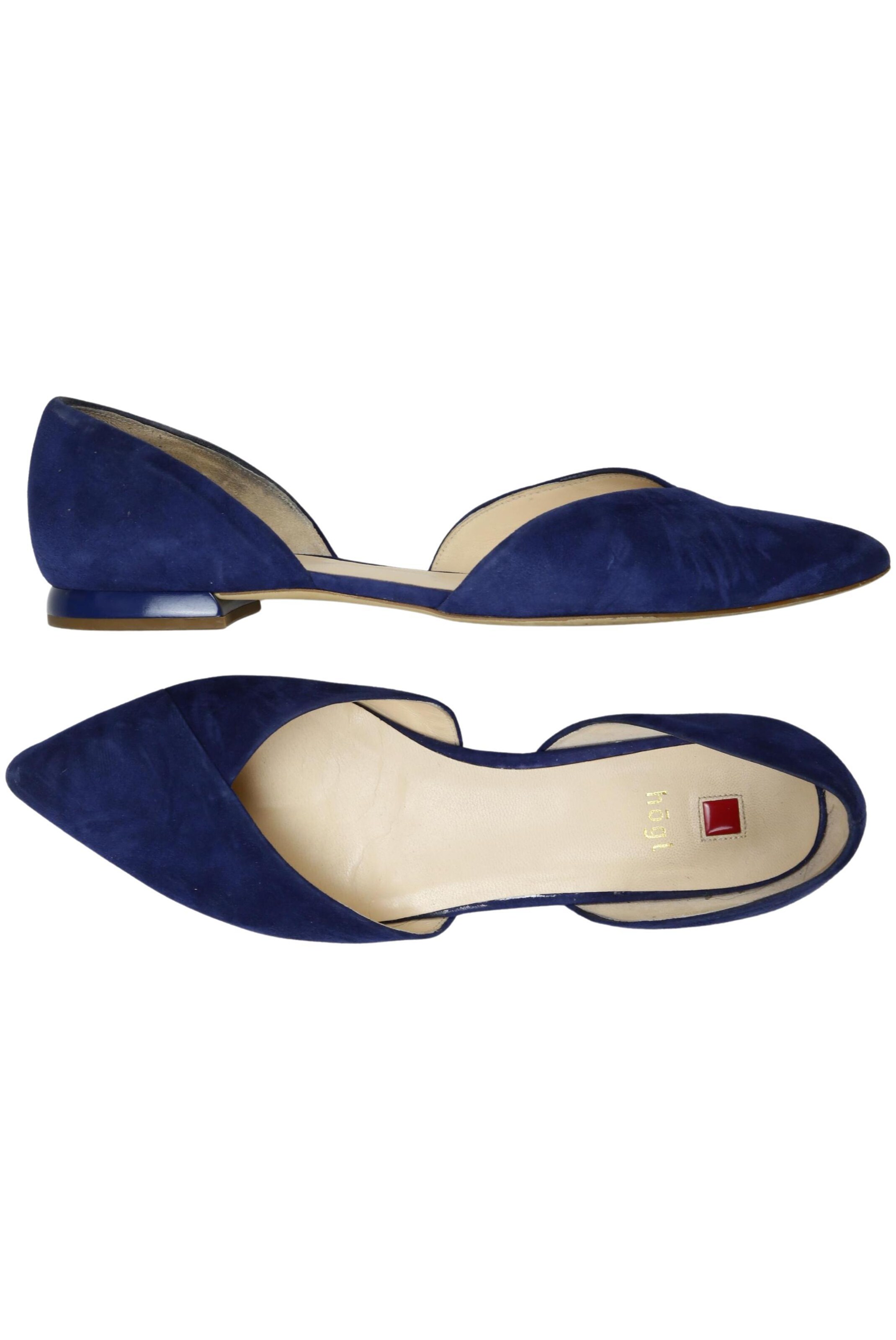 Högl Flats & Loafers in 39 in Blue: front