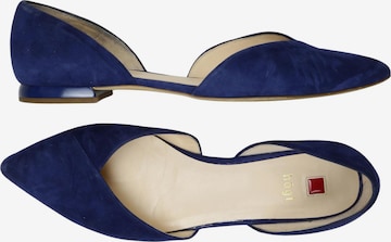 Högl Flats & Loafers in 39 in Blue: front