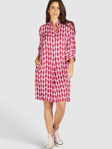 MARC AUREL Shirt Dress in Pink