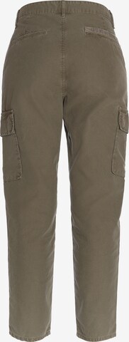 Le Temps Des Cerises Regular Cargo Pants 'COSYARMY' in Green