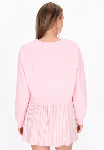 MYMO Sweatshirt 'Pop' in Roze
