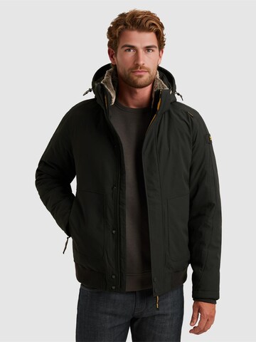 PME Legend Between-Season Jacket 'Ice Striper jacket' in Black: front