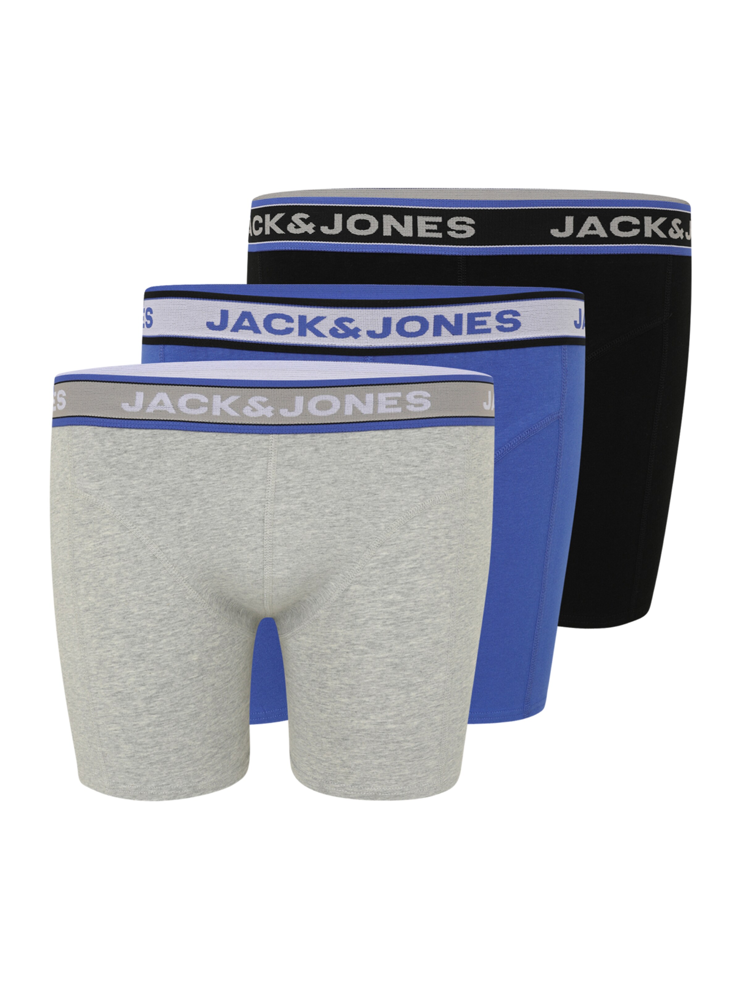 Jack & Jones Plus Boxershorts 'JACCHRISTIAN' in Blau: Vorderseite