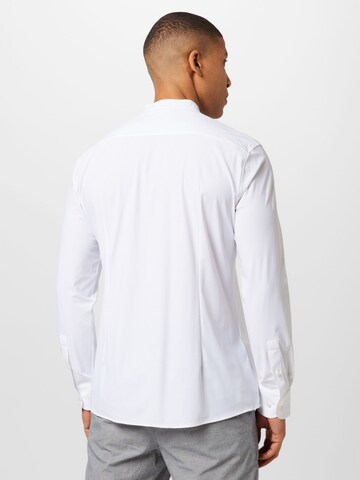 BOSS Black Regular fit Button Up Shirt 'HANK' in White