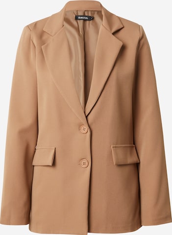 Sublevel - Blazer en beige: frente