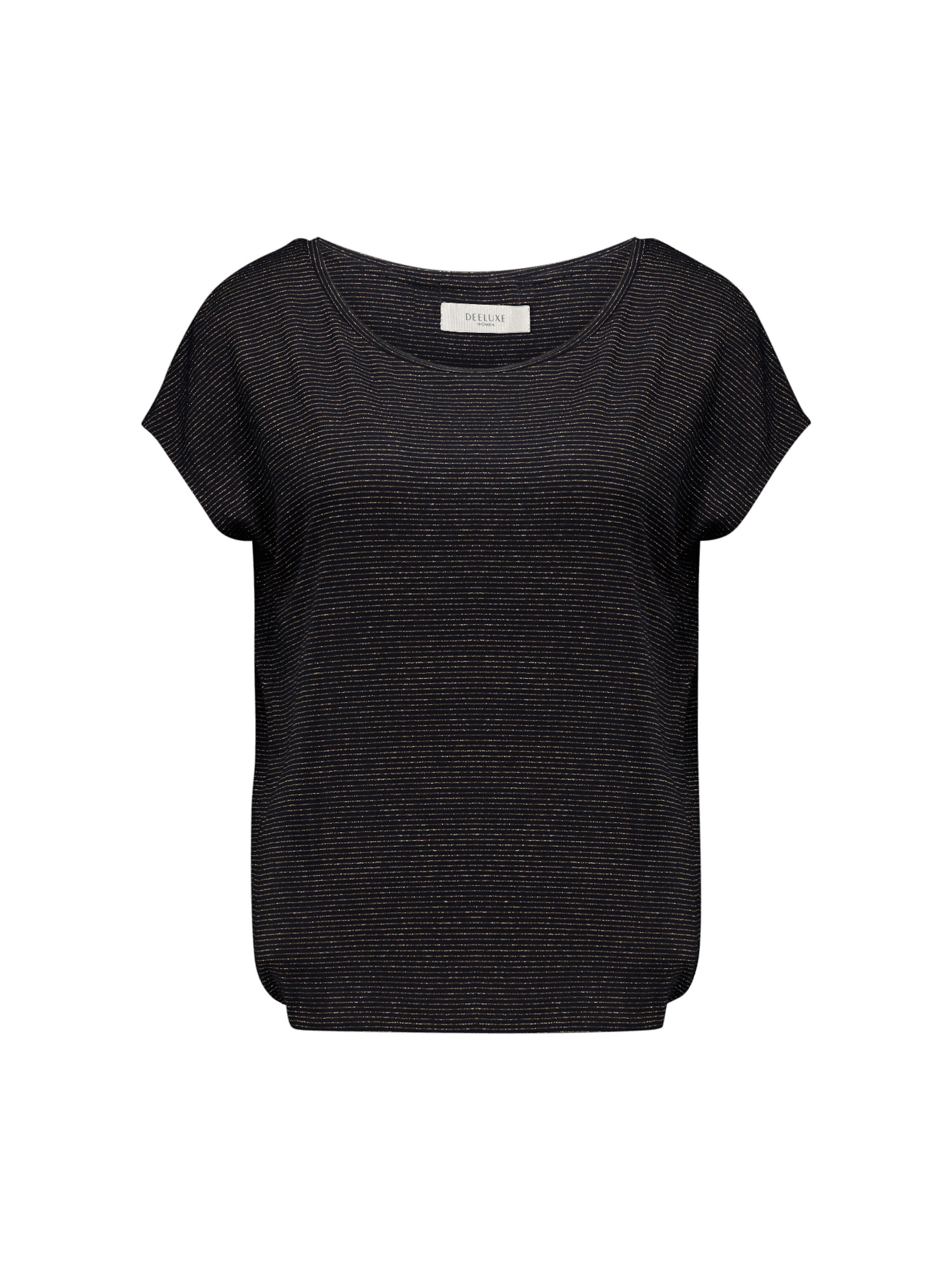 Deeluxe T-Shirt 'Lina' in Schwarz: Vorderseite