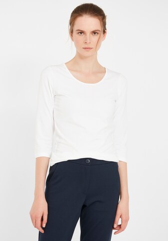 Fransa Shirt 'Zaganic 1' in Wit: voorkant