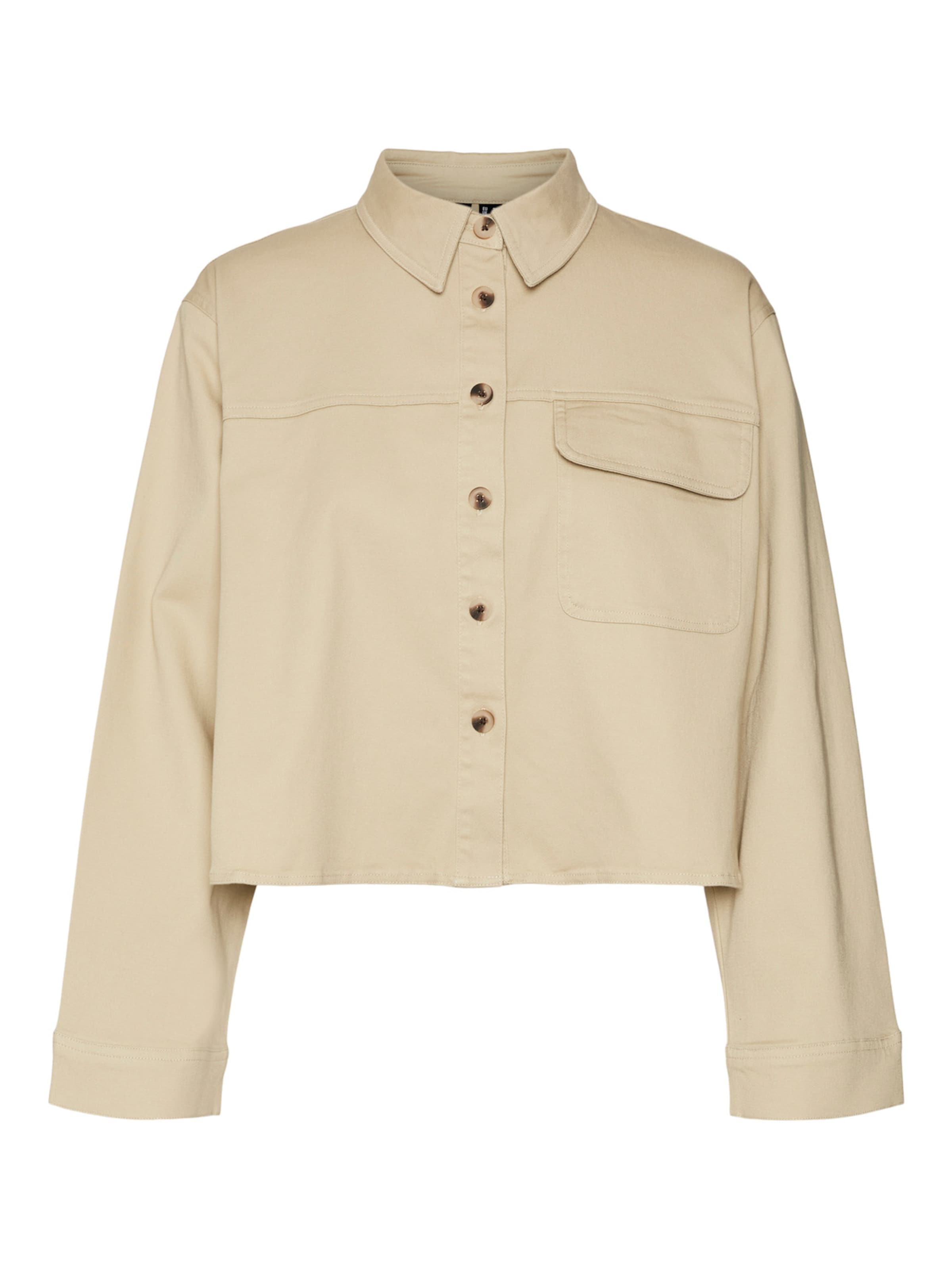 VERO MODA Φθινοπωρινό και ανοιξιάτικο μπουφάν 'Tina Maria' σε μπεζ: μπροστά