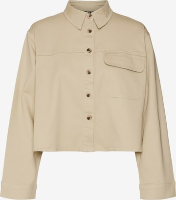 VERO MODA Tussenjas 'Tina Maria' in Beige: voorkant