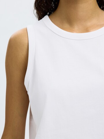 Haut 'SLFEssential' SELECTED FEMME en blanc