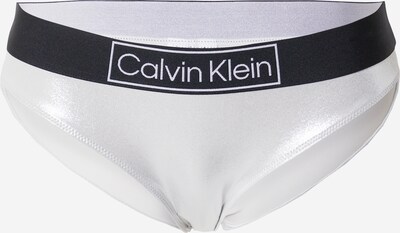 Calvin Klein Swimwear Bikinihose 'Core Festive' in hellgrau / schwarz / weiß, Produktansicht