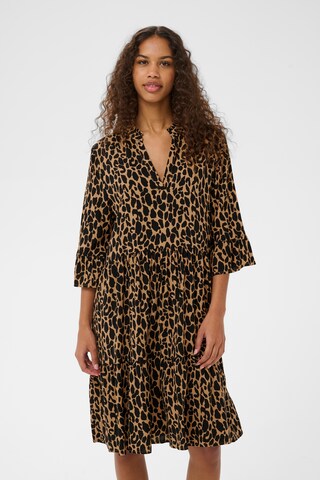 SAINT TROPEZ Kjole 'Eda' i beige: forside