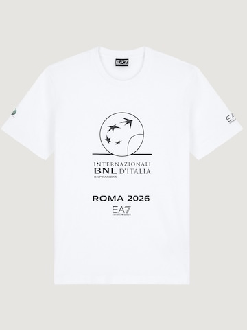 Maglietta '7M002815' di EA7 Emporio Armani in bianco