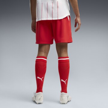 PUMA Regular Sports trousers in Red
