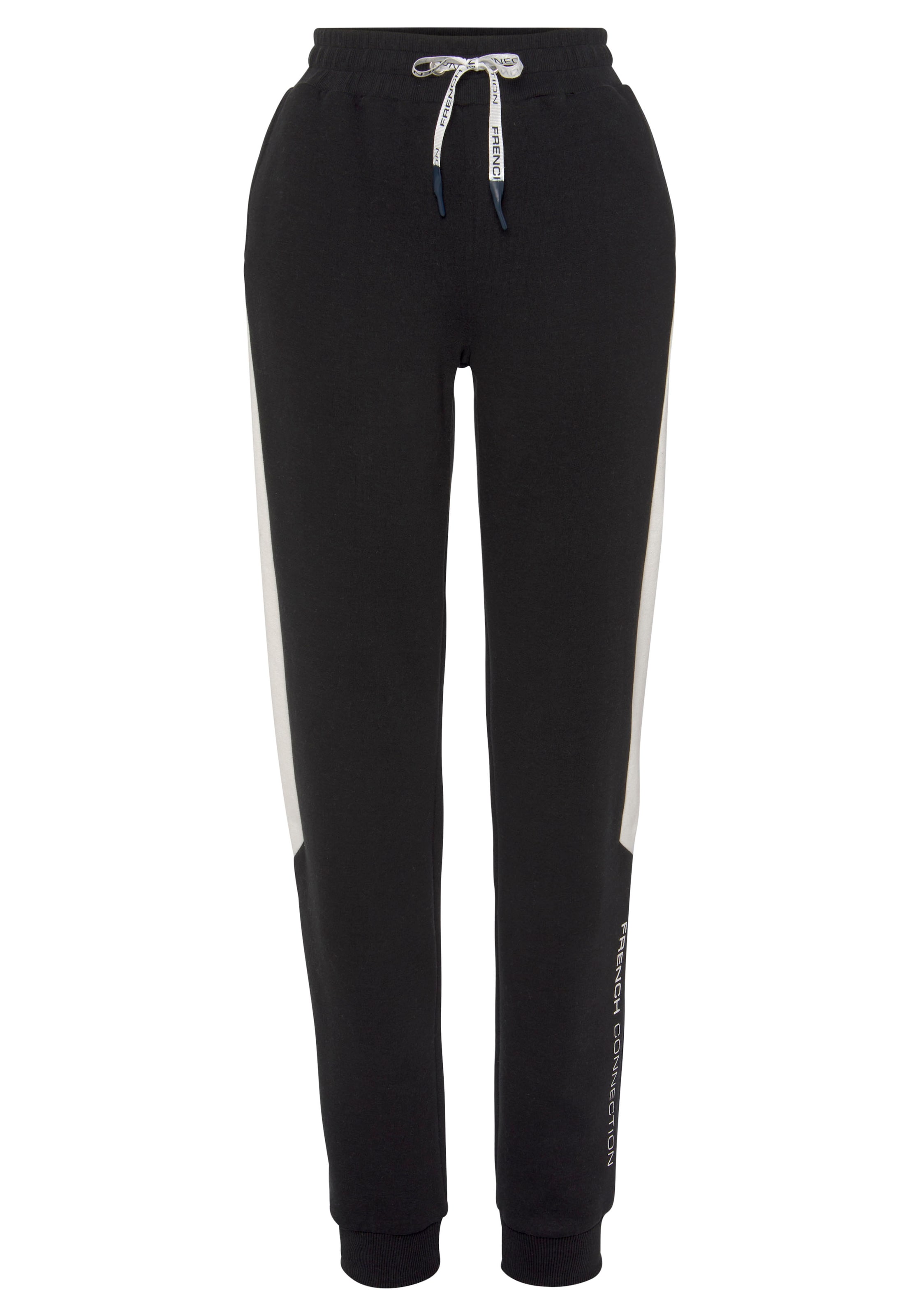 Tapered Pantaloni di FRENCH CONNECTION in nero: frontale